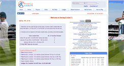 Desktop Screenshot of fantasycricket11.com